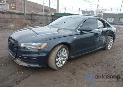 2015 Audi A6 3.0T Premium Plus from USA, damaged, VIN WAUHGAFC3FN017471